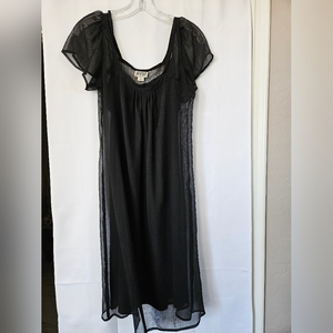 Converse women's black Sheath midi‎ dress size small
